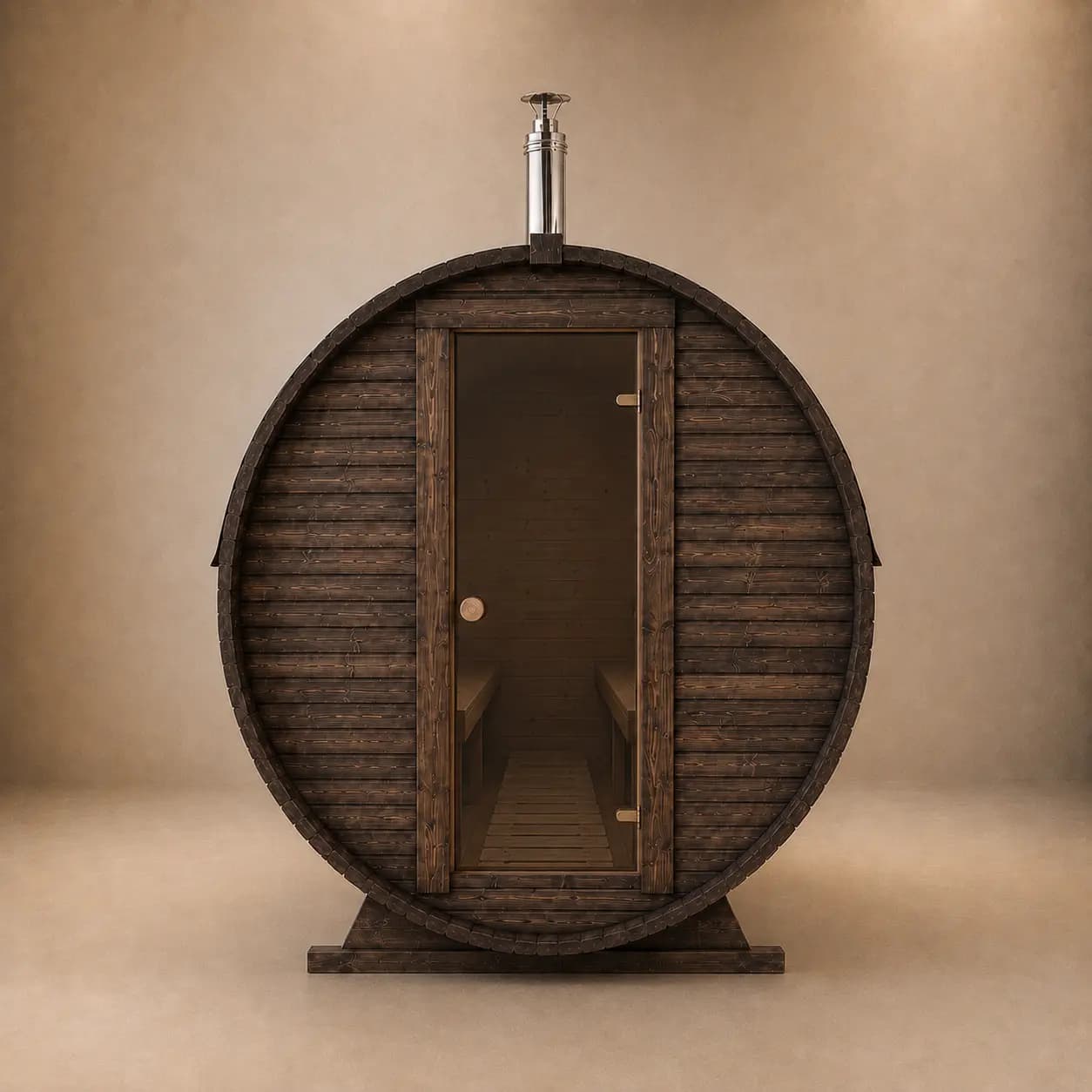 Sauna Barrel Compact 180