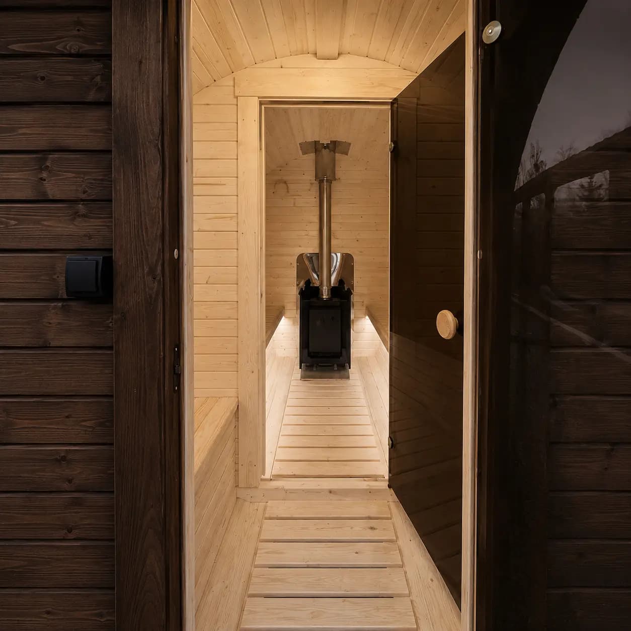 Sauna Barrel Grand 340