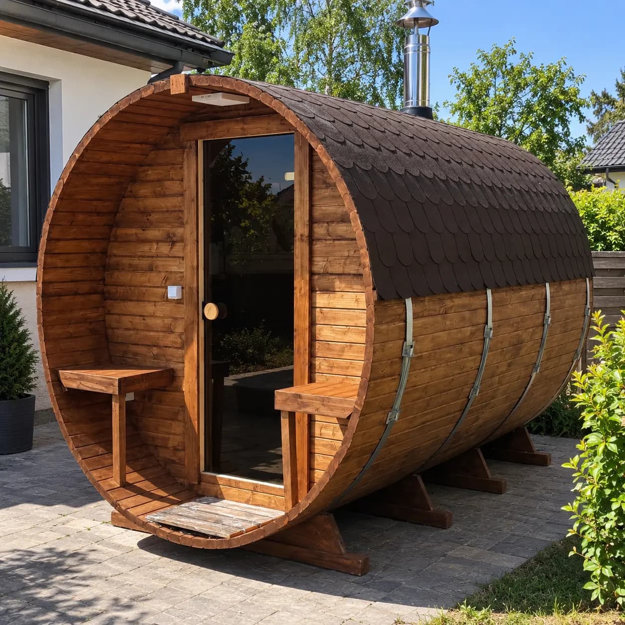 Sauna Barrel Grand 340